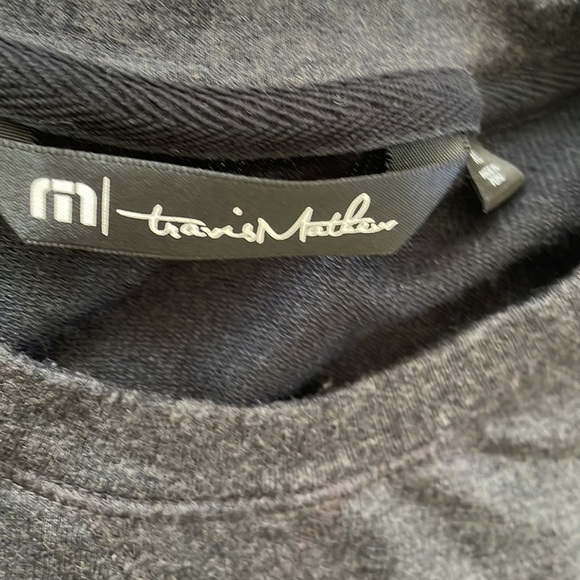 Travis Matthew dark gray sweater top XL - Picture 3 of 6